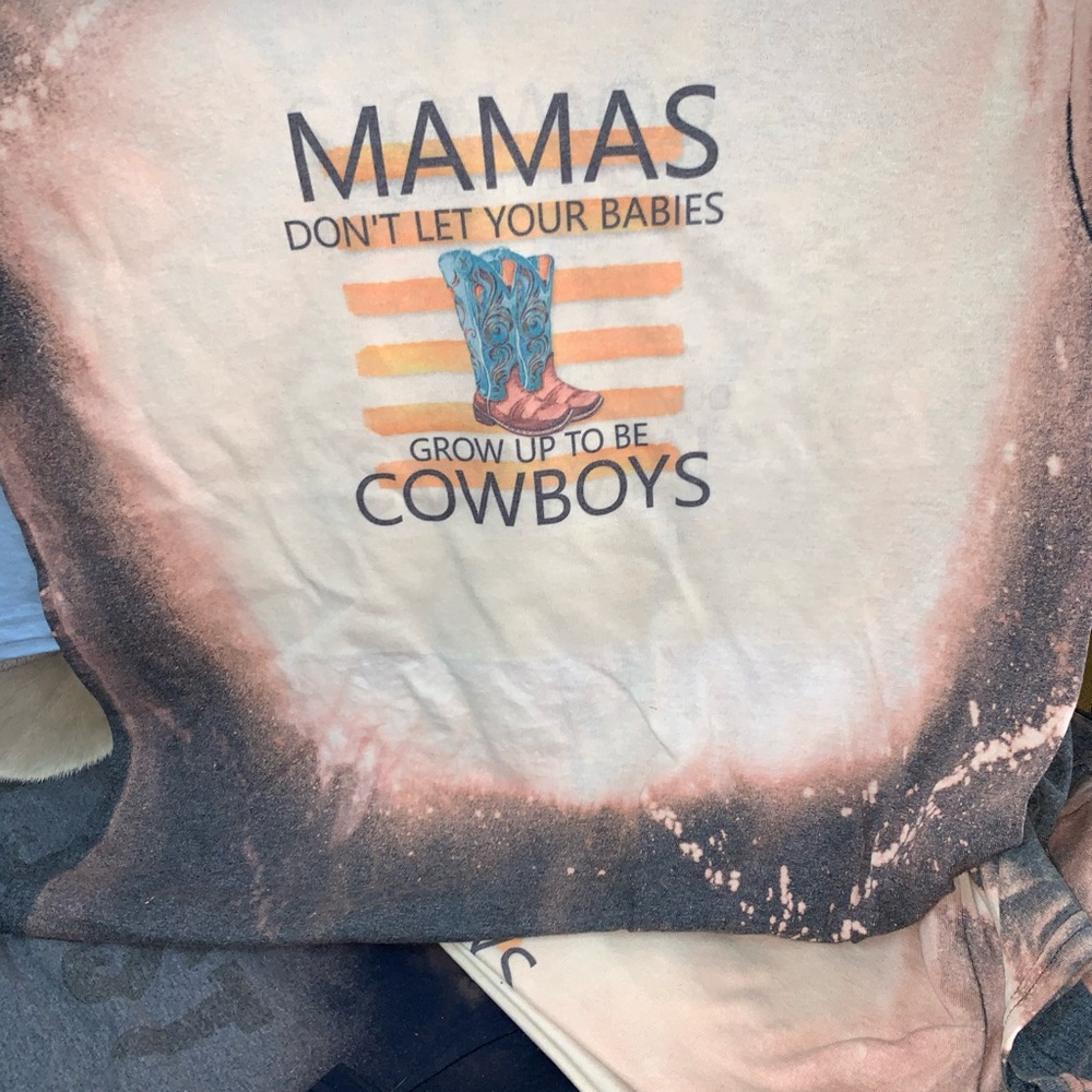 Vintage cowgirl tshirt